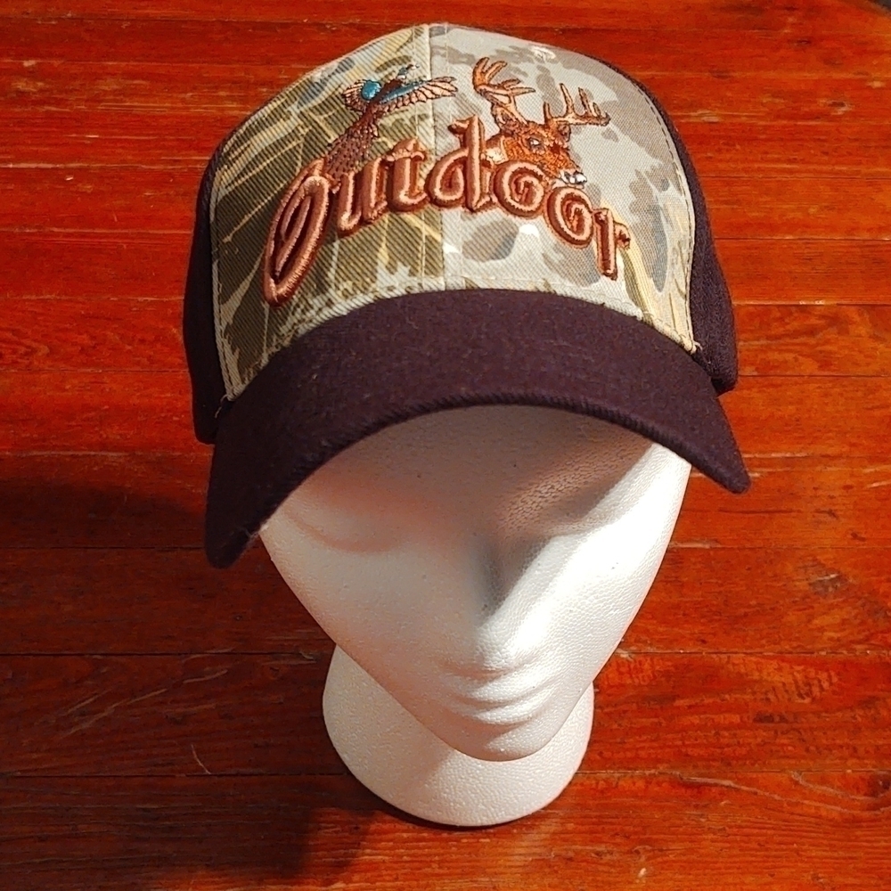 Outdoor Sports Hunting Embroidered Camo Baseball Cap